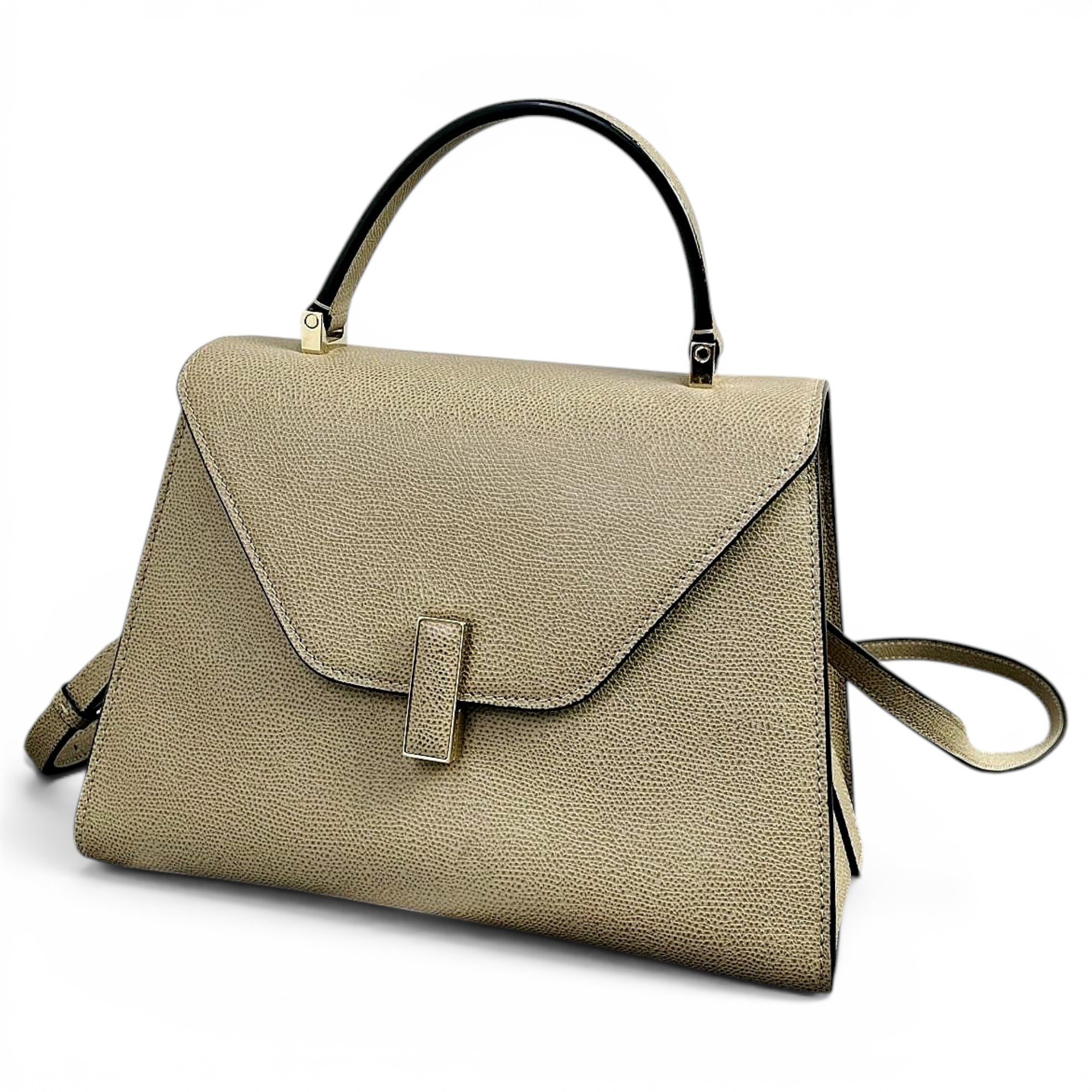 Iside leather handbag