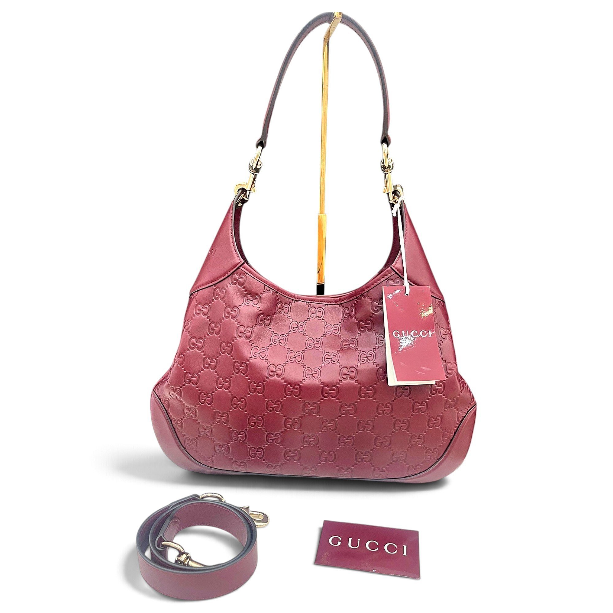 Hobo leather handbag