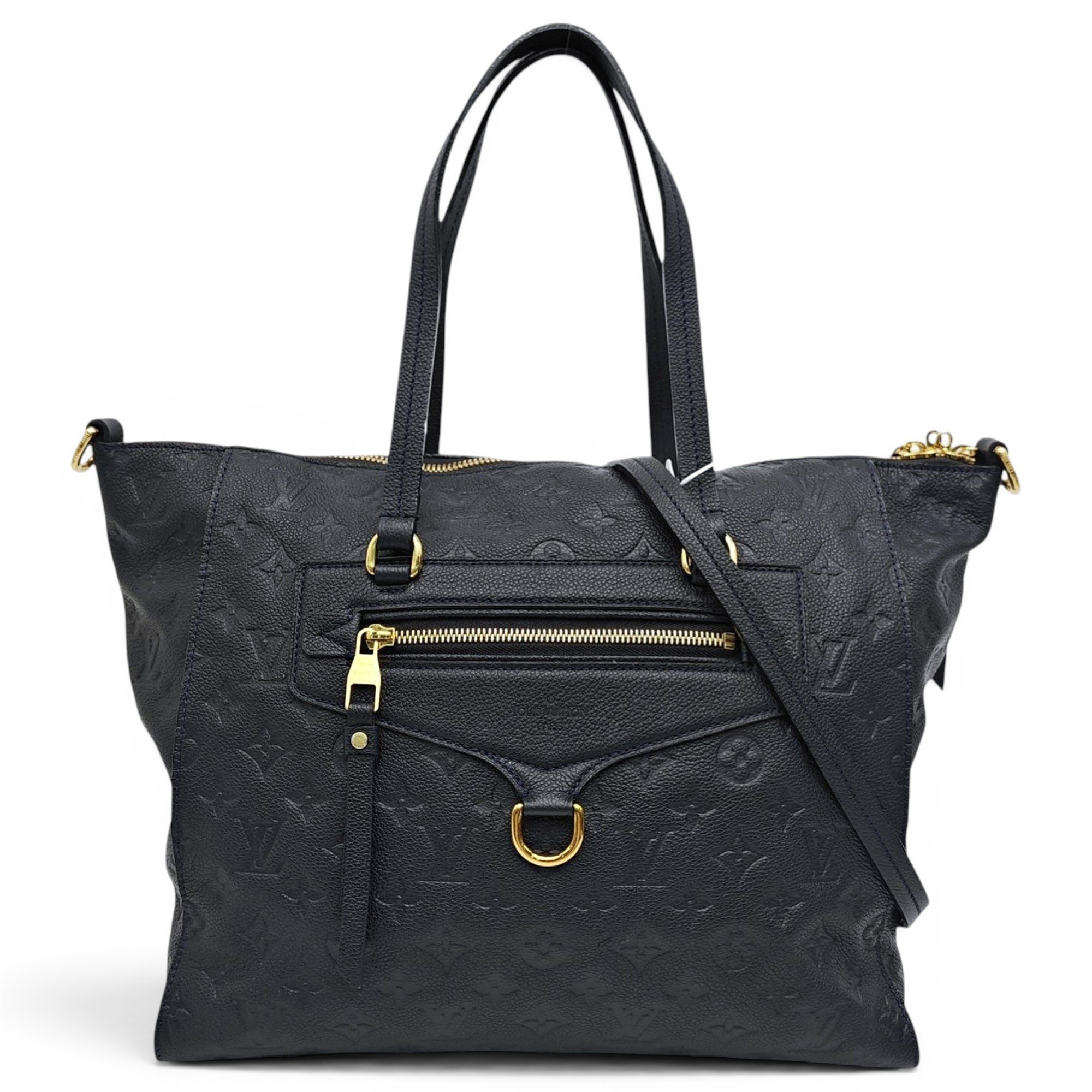 Lumineuse leather handbag
