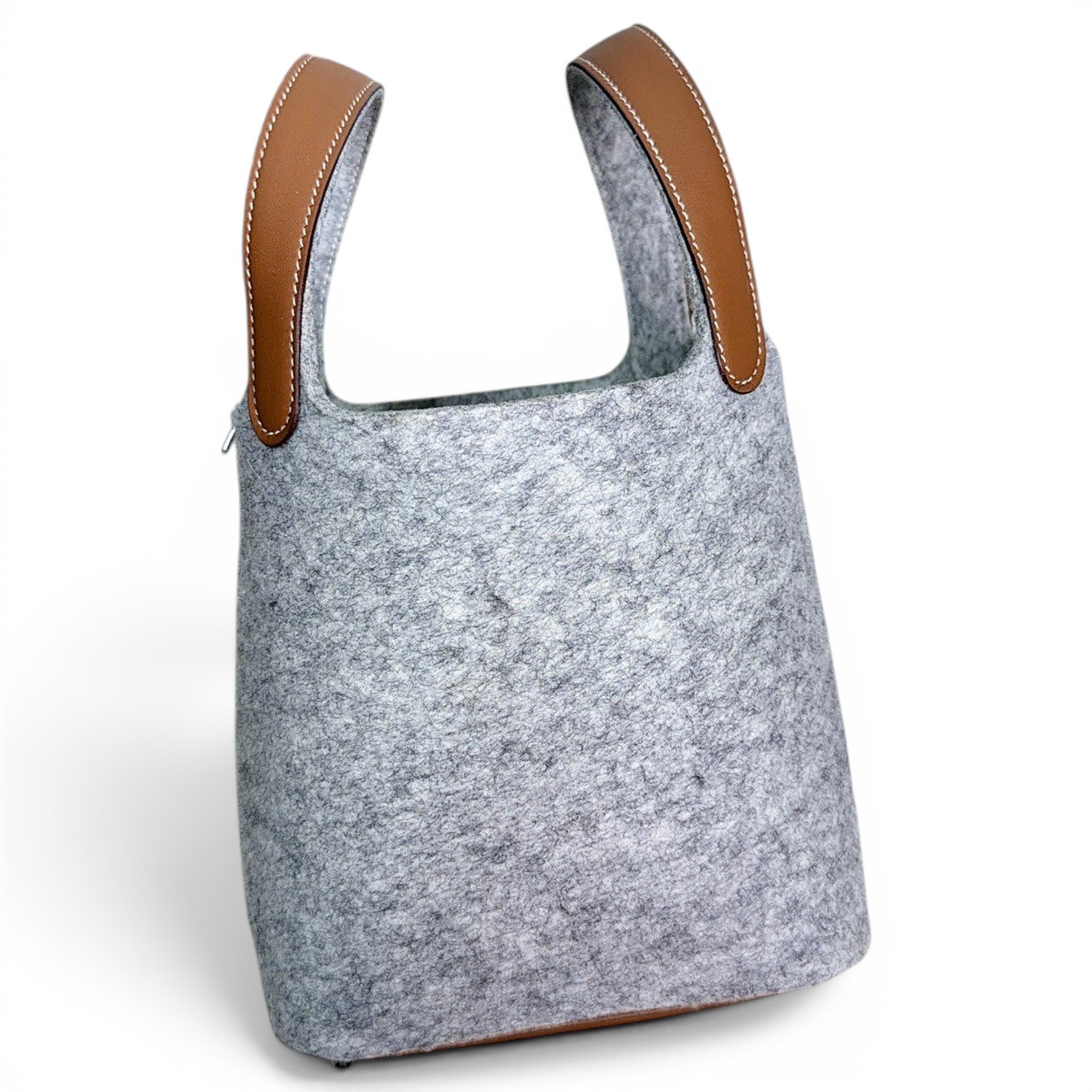 Picotin leather handbag