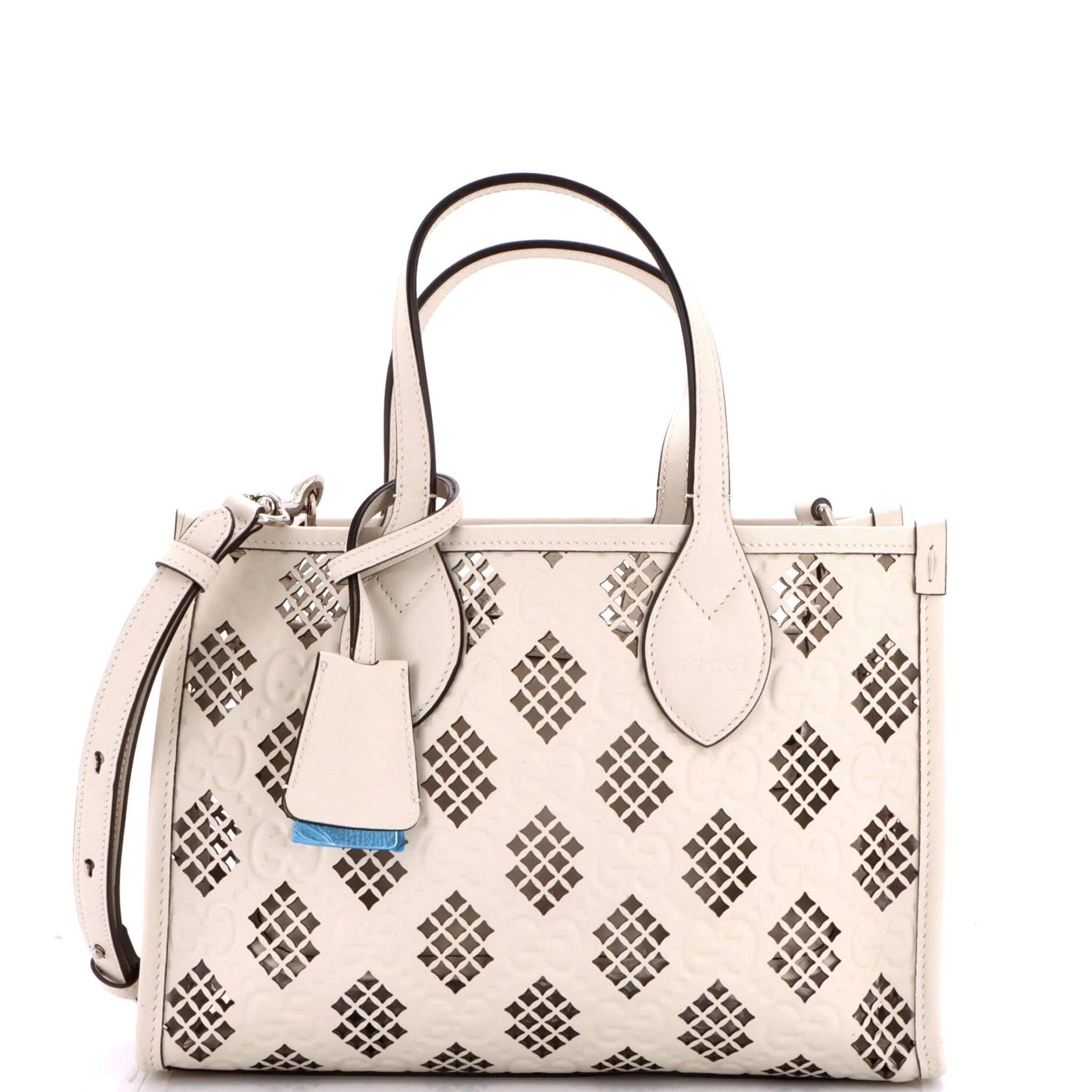 Leather tote