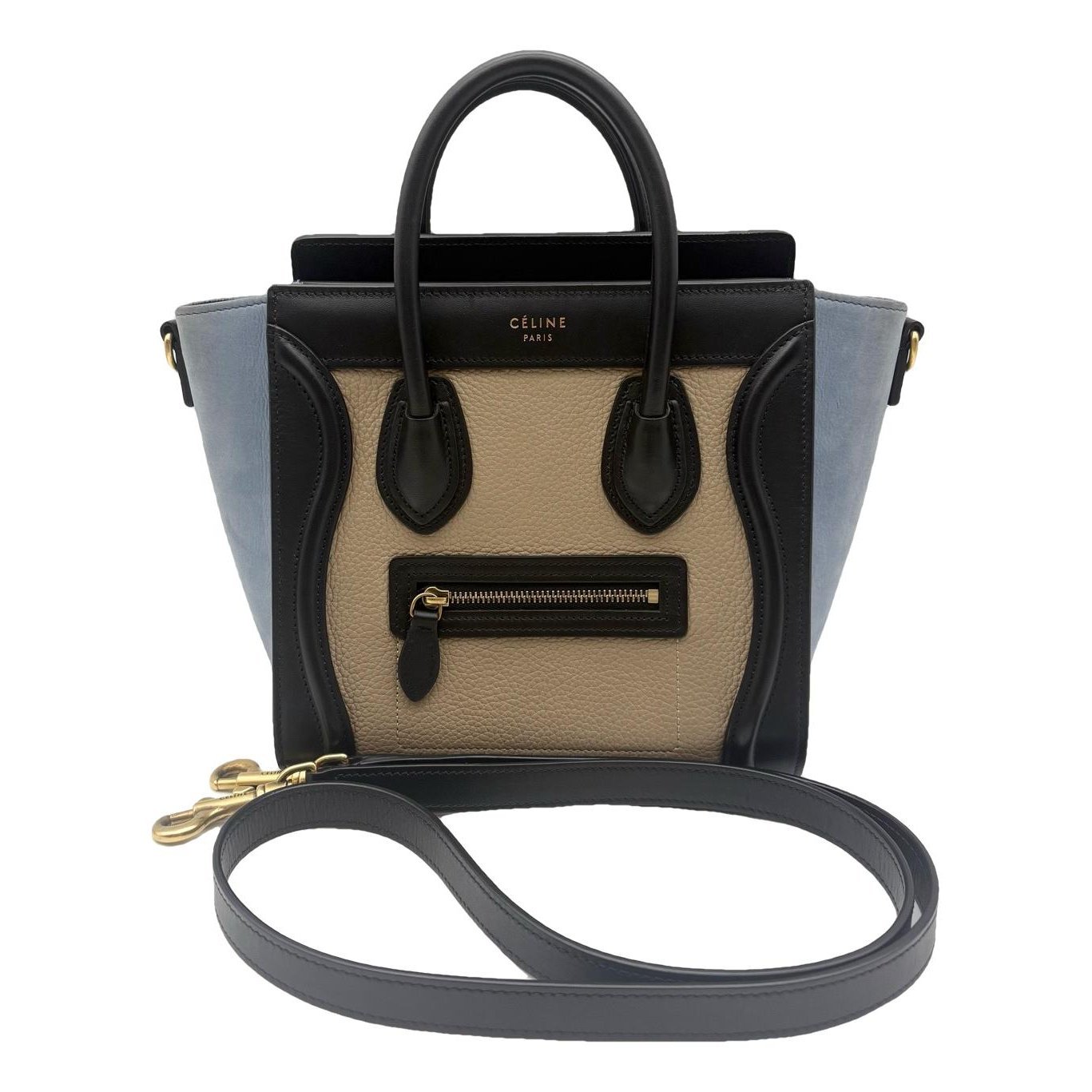 Luggage leather handbag