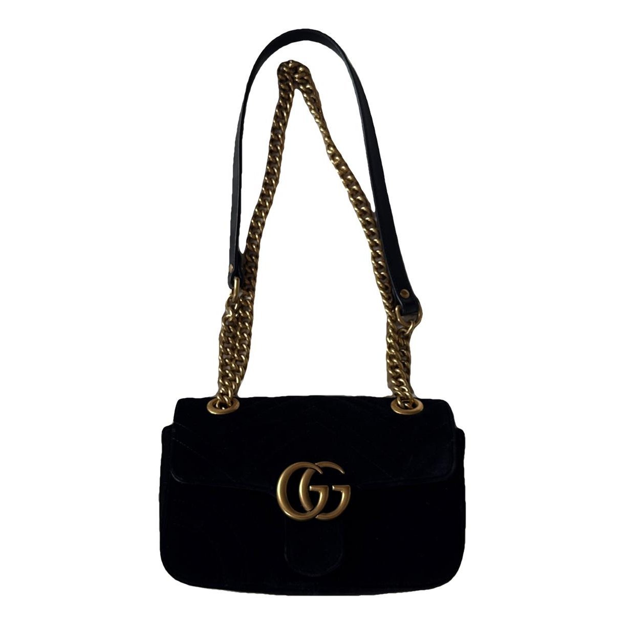 Marmont velvet crossbody bag