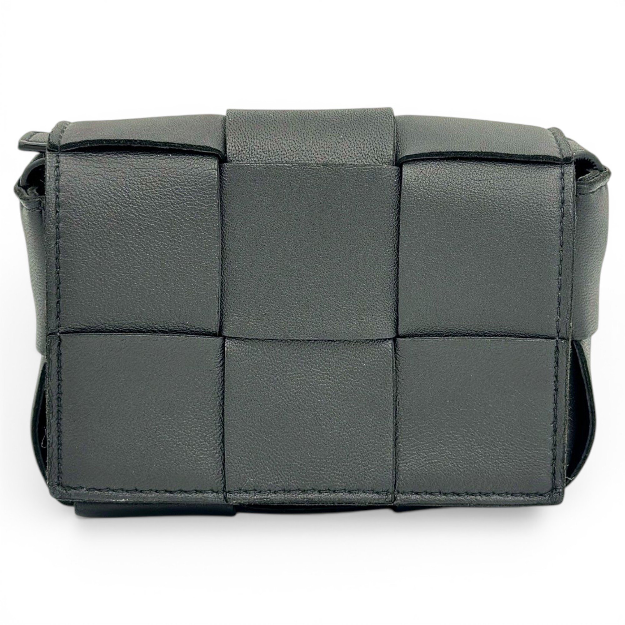 Cassette leather crossbody bag
