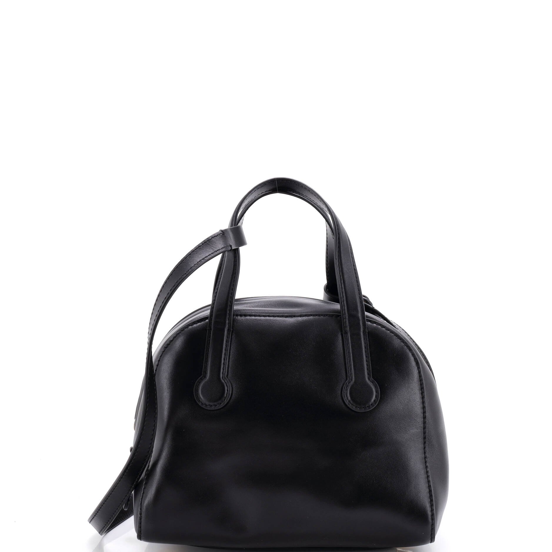 Sporty Bowler Bag Leather 9