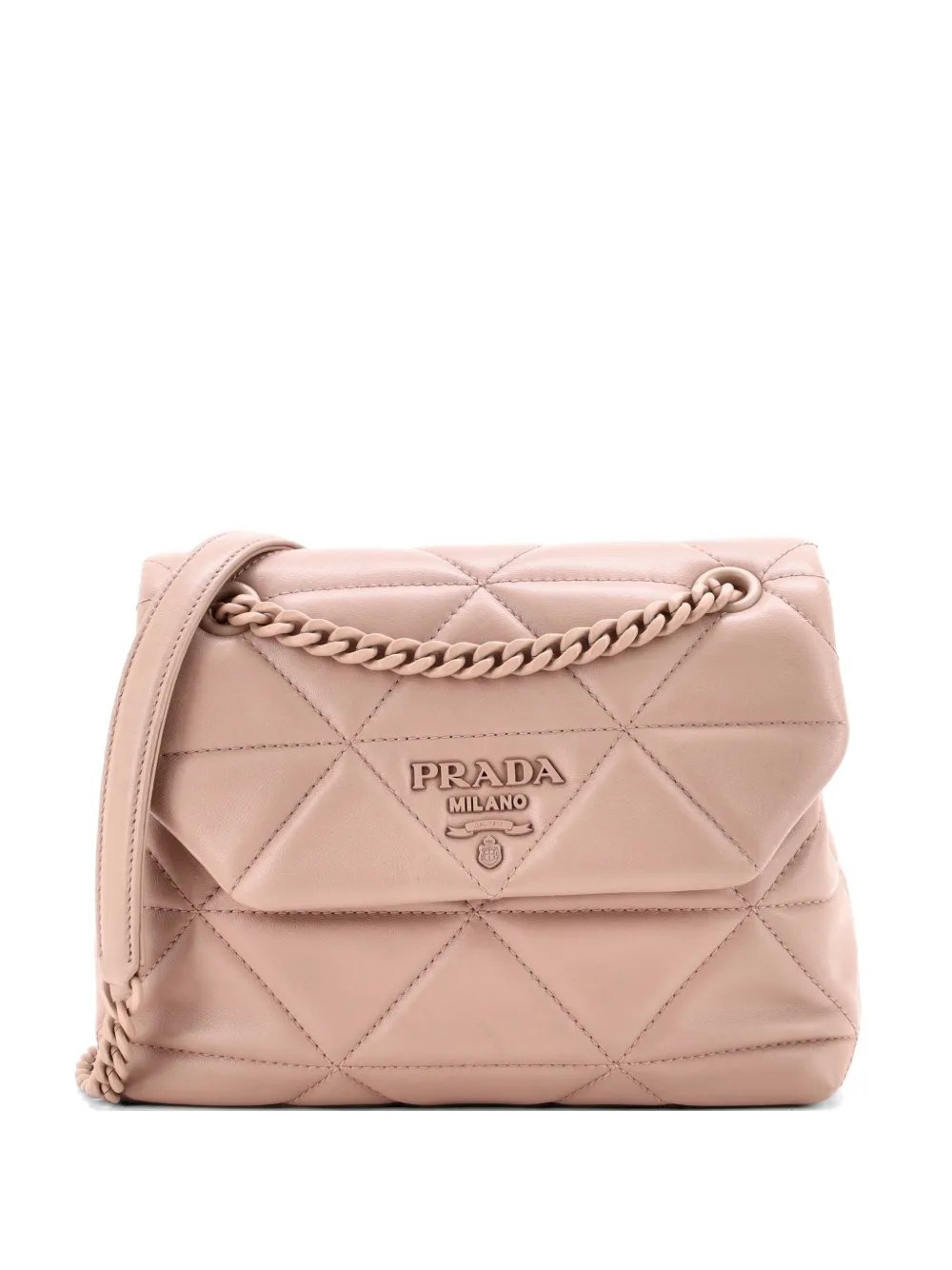 Spectrum Flap Bag Quilted Nappa Leather Small shoulder bag