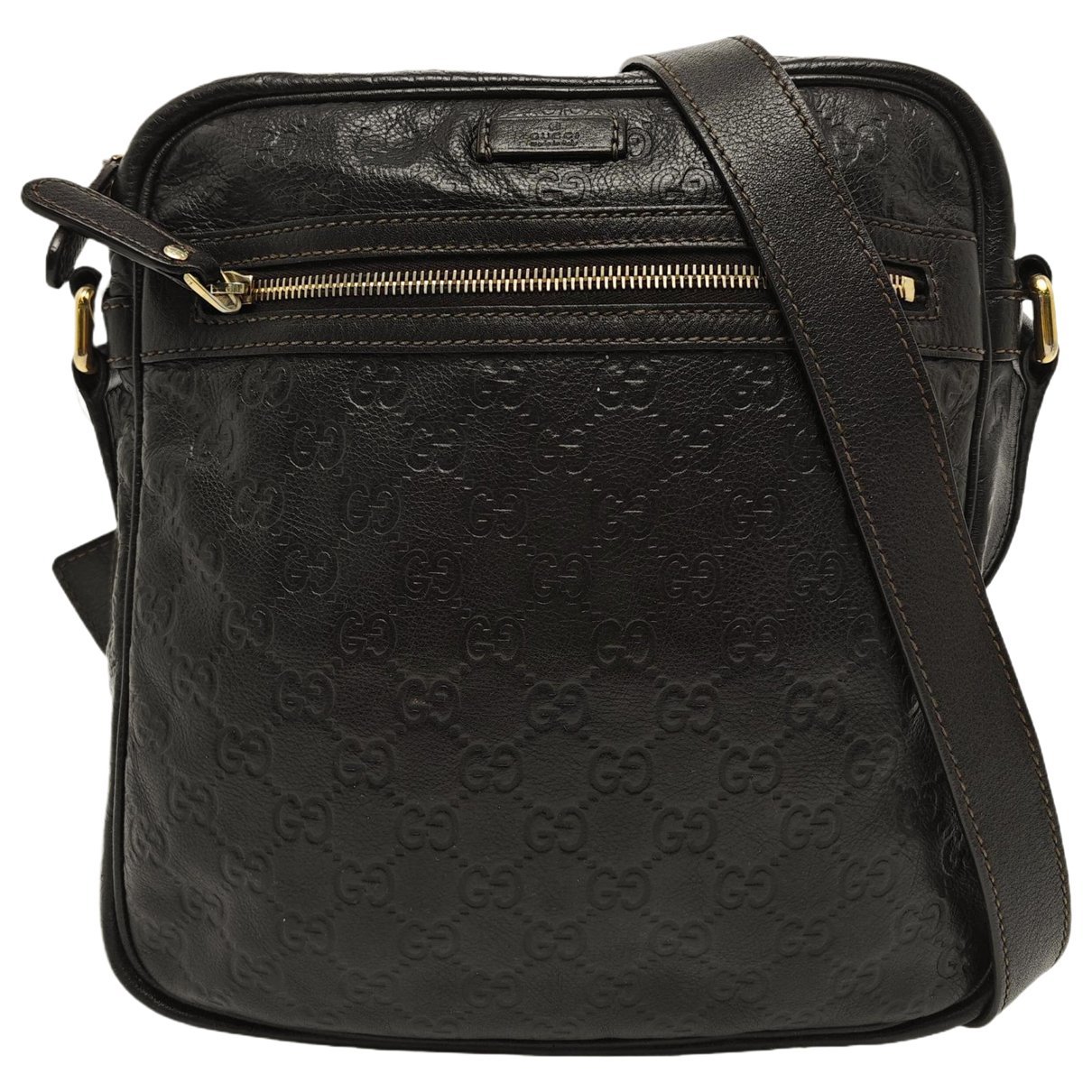 Leather crossbody bag
