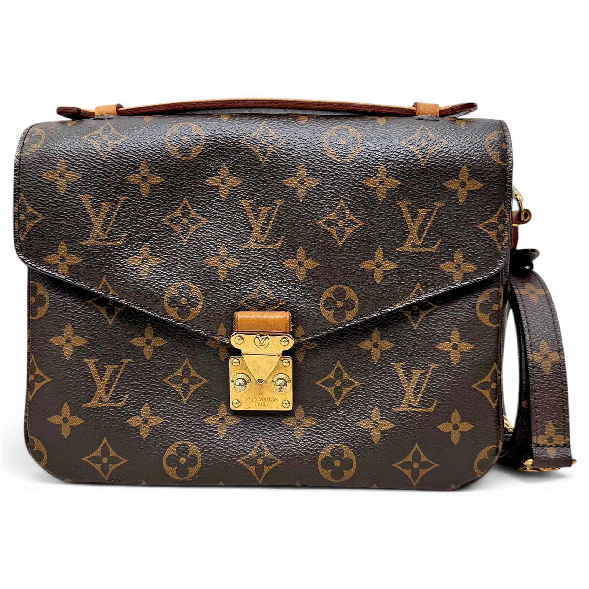 Metis leather handbag