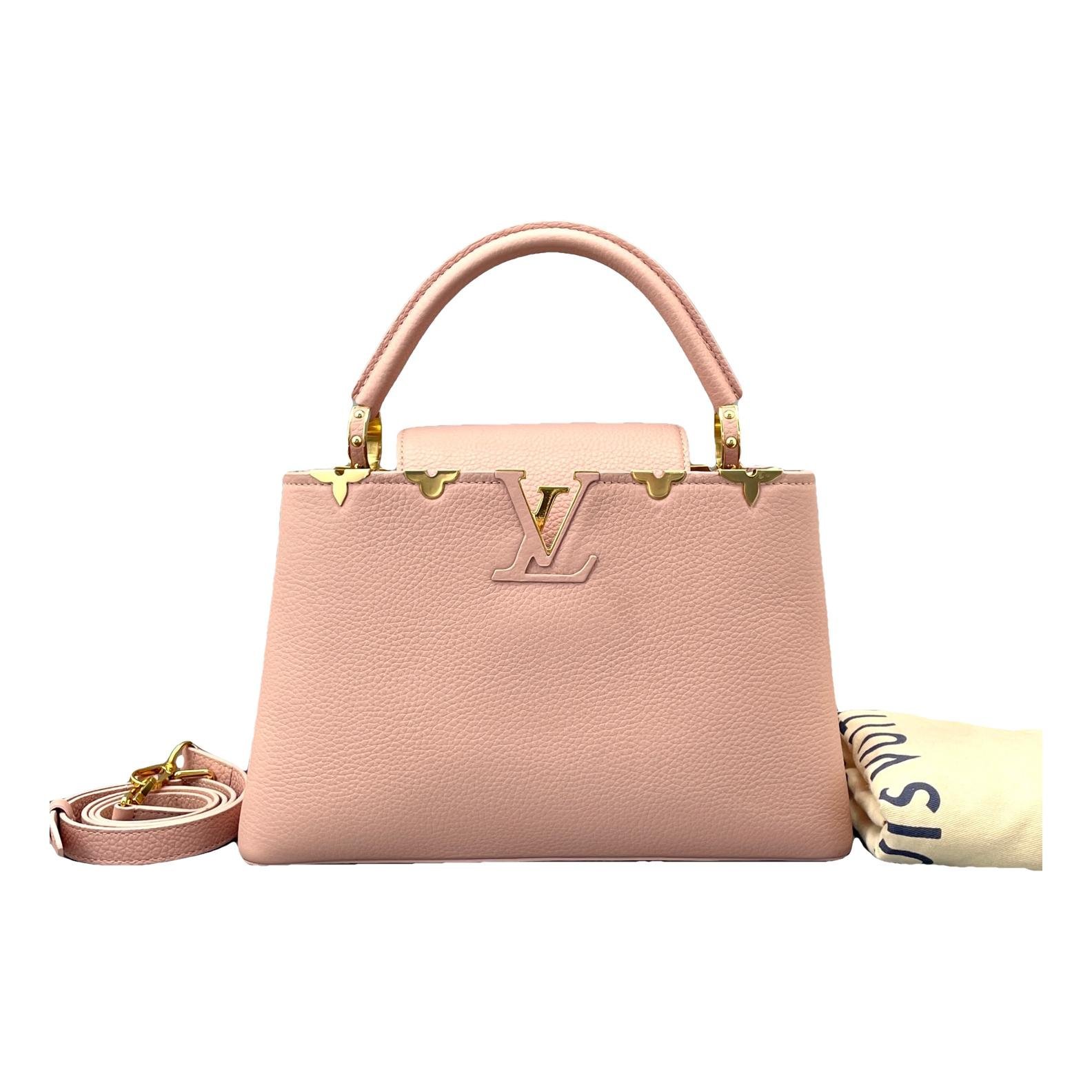 Capucines leather handbag