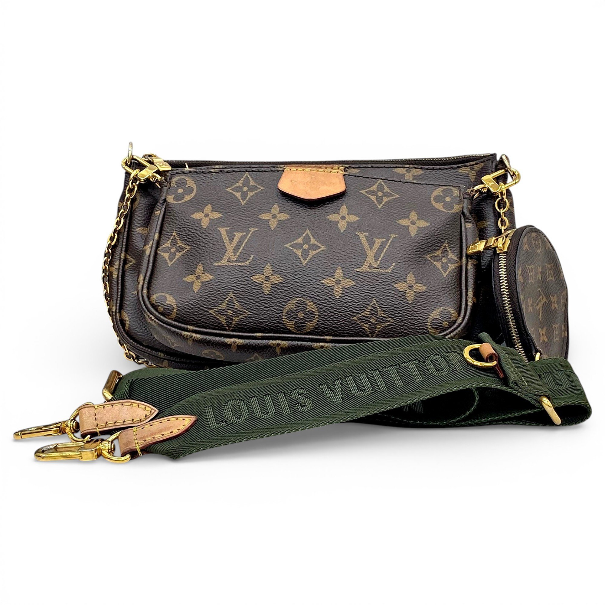 Multi Pochette Accessoires leather handbag