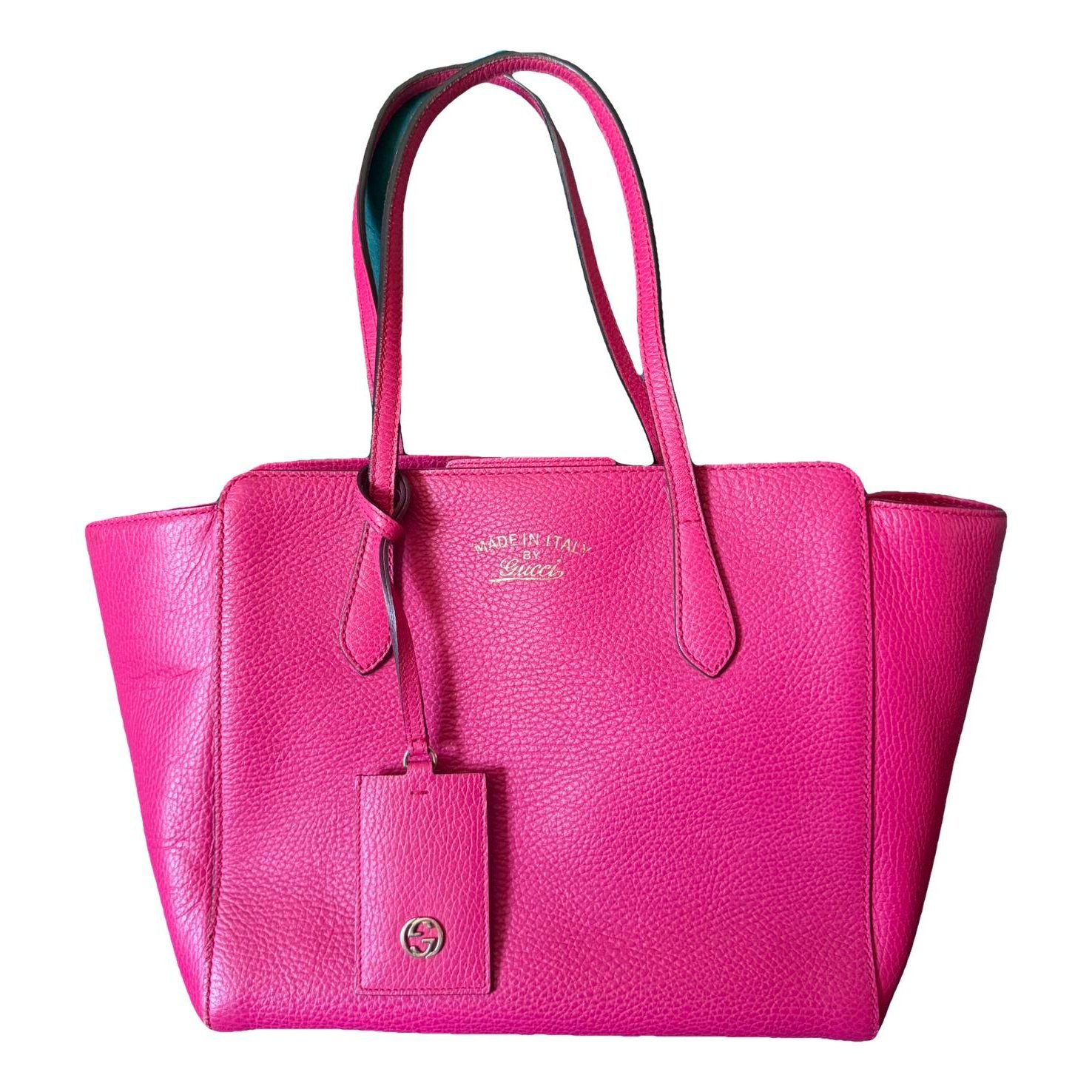 Swing leather tote