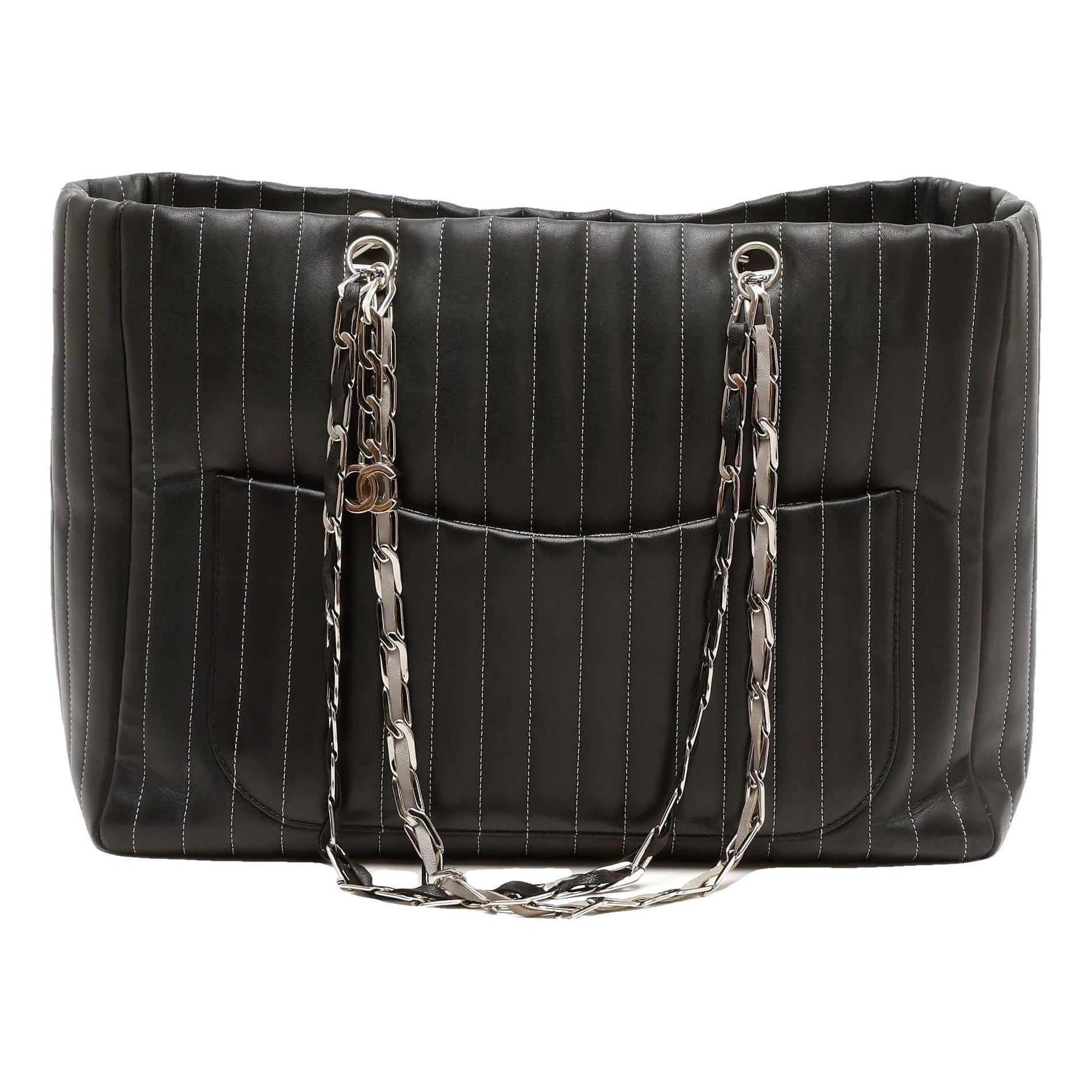 Mademoiselle leather tote