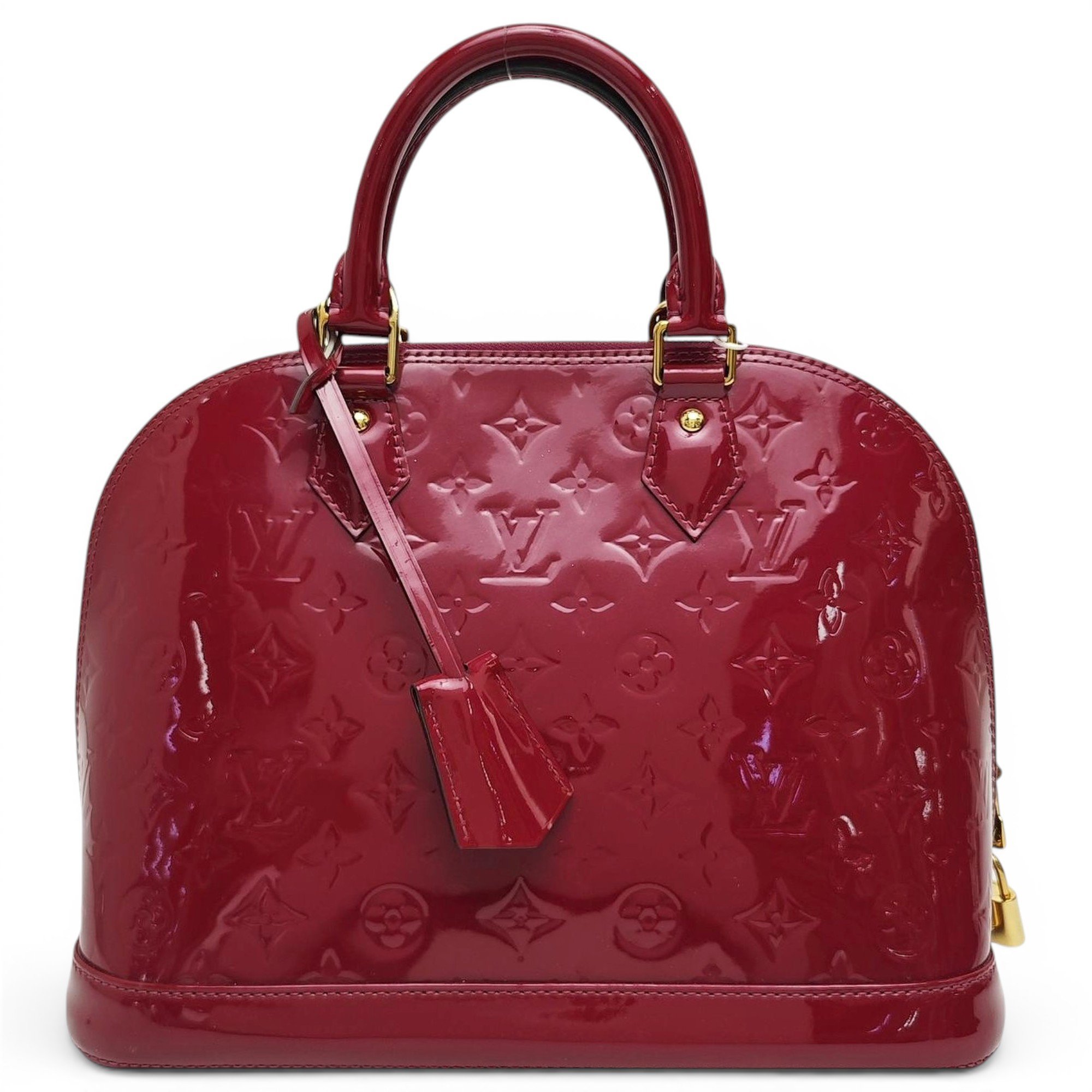 Alma patent leather handbag