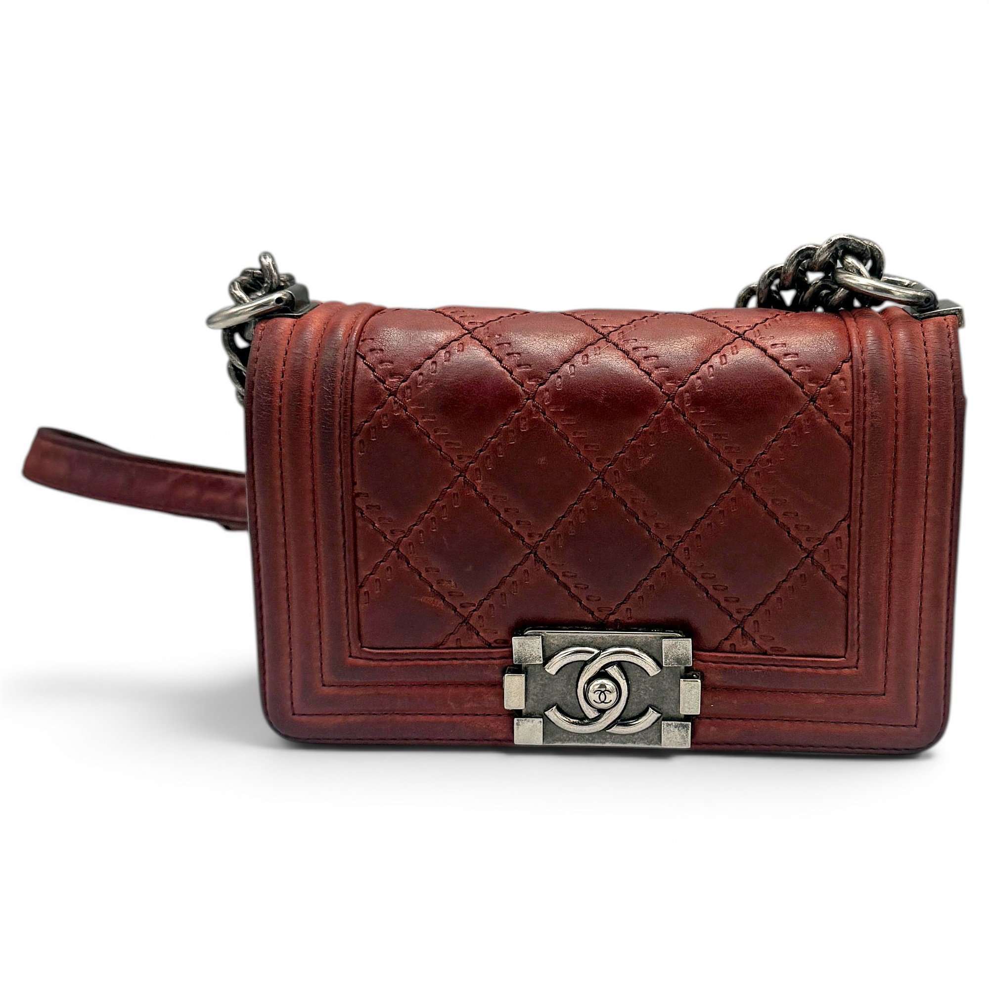 Boy leather handbag
