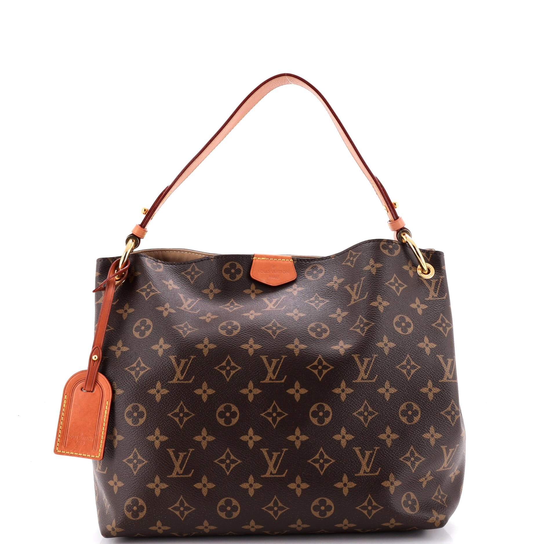 Graceful Handbag Monogram Canvas MM