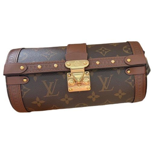 Papillon Trunk leather handbag