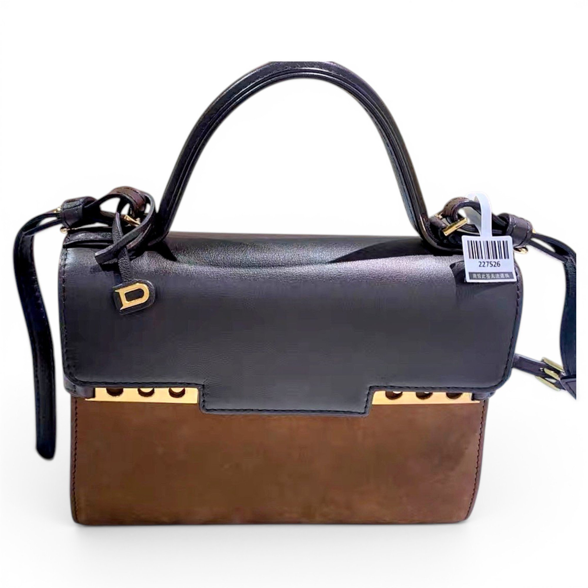 Tempête leather handbag