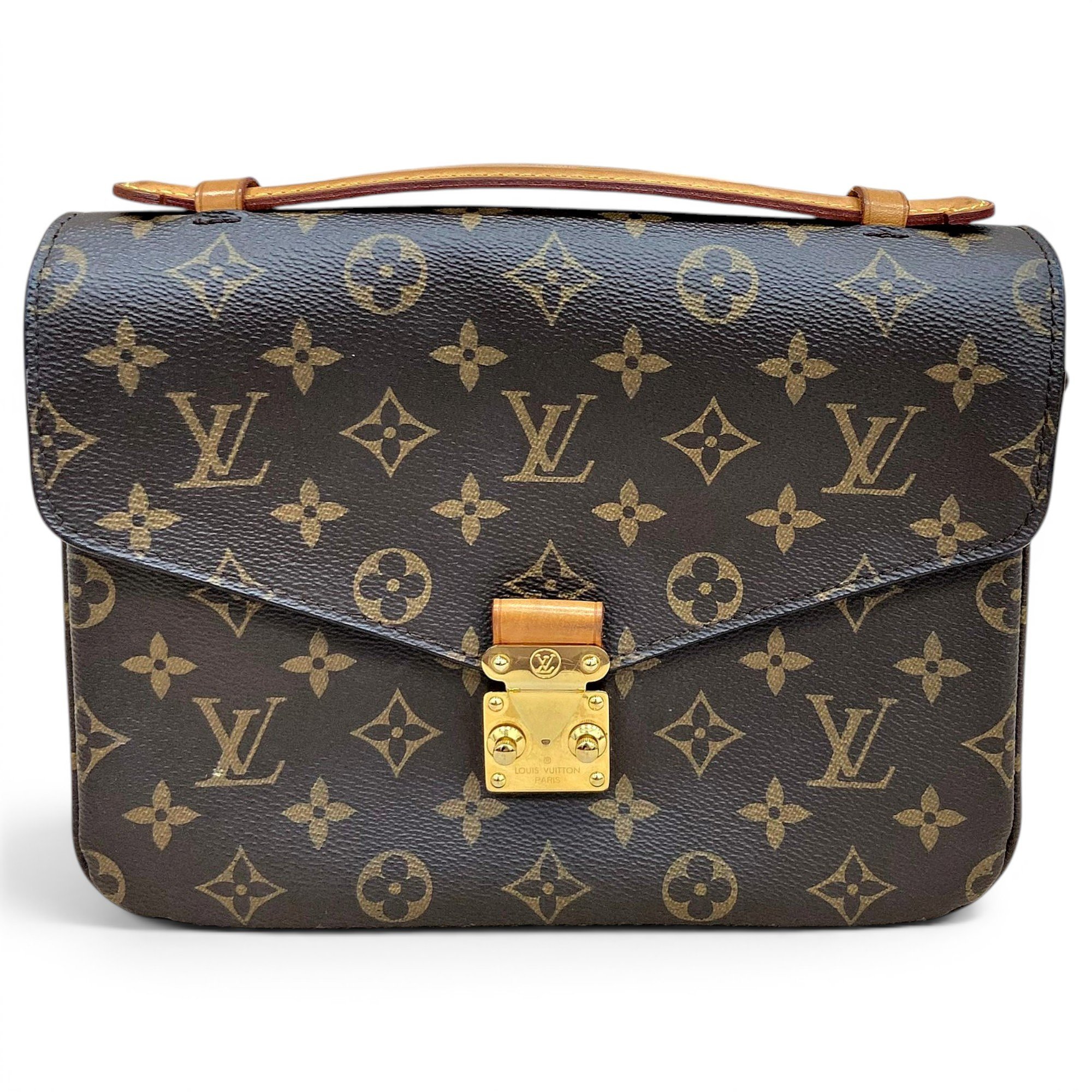 Metis leather handbag