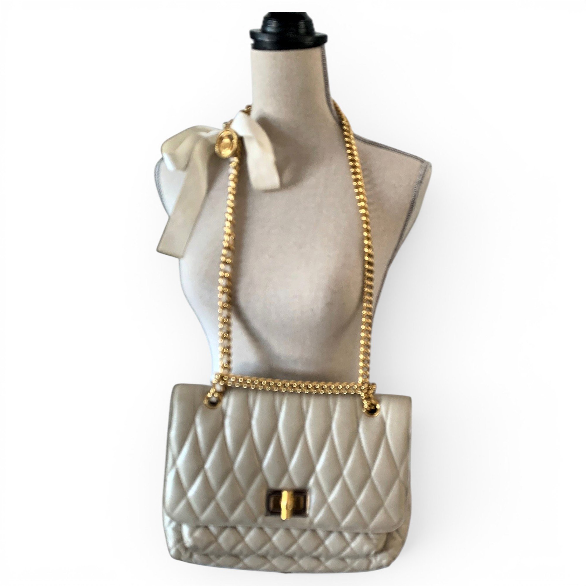 Lanvin Happy leather crossbody bag