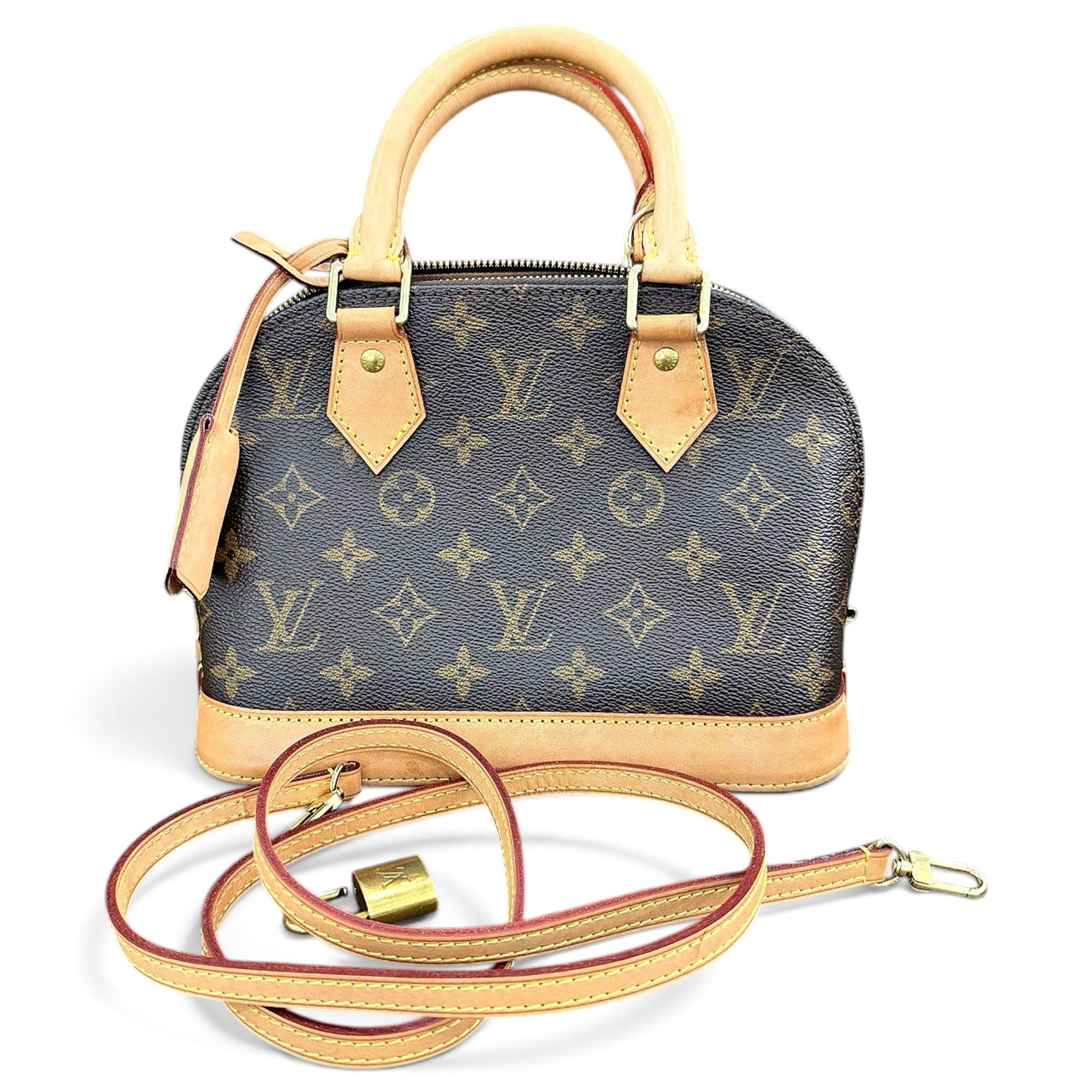Alma BB leather handbag