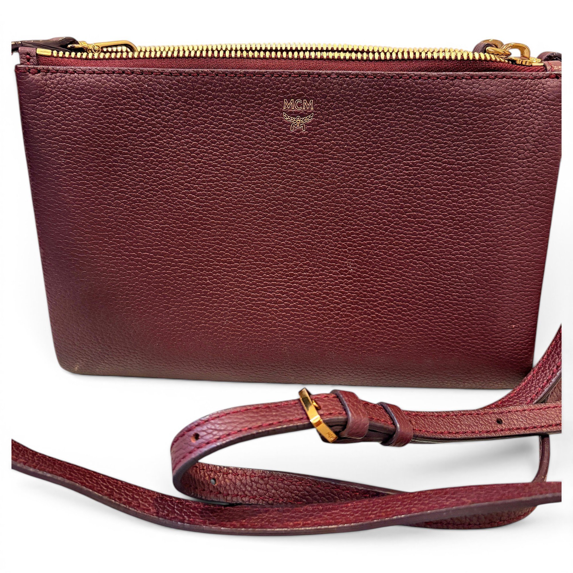 Milla leather crossbody bag