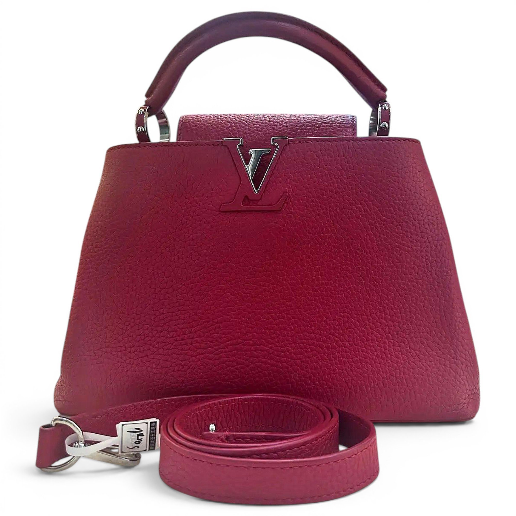 Capucines leather handbag