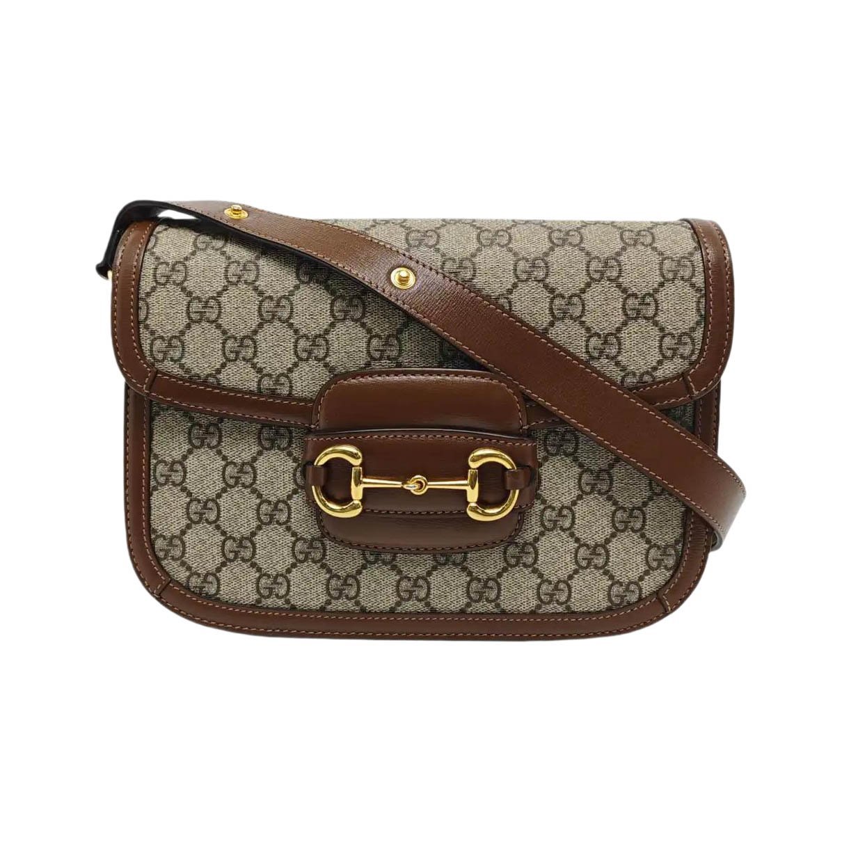 Handle Horsebit 1955 leather crossbody bag