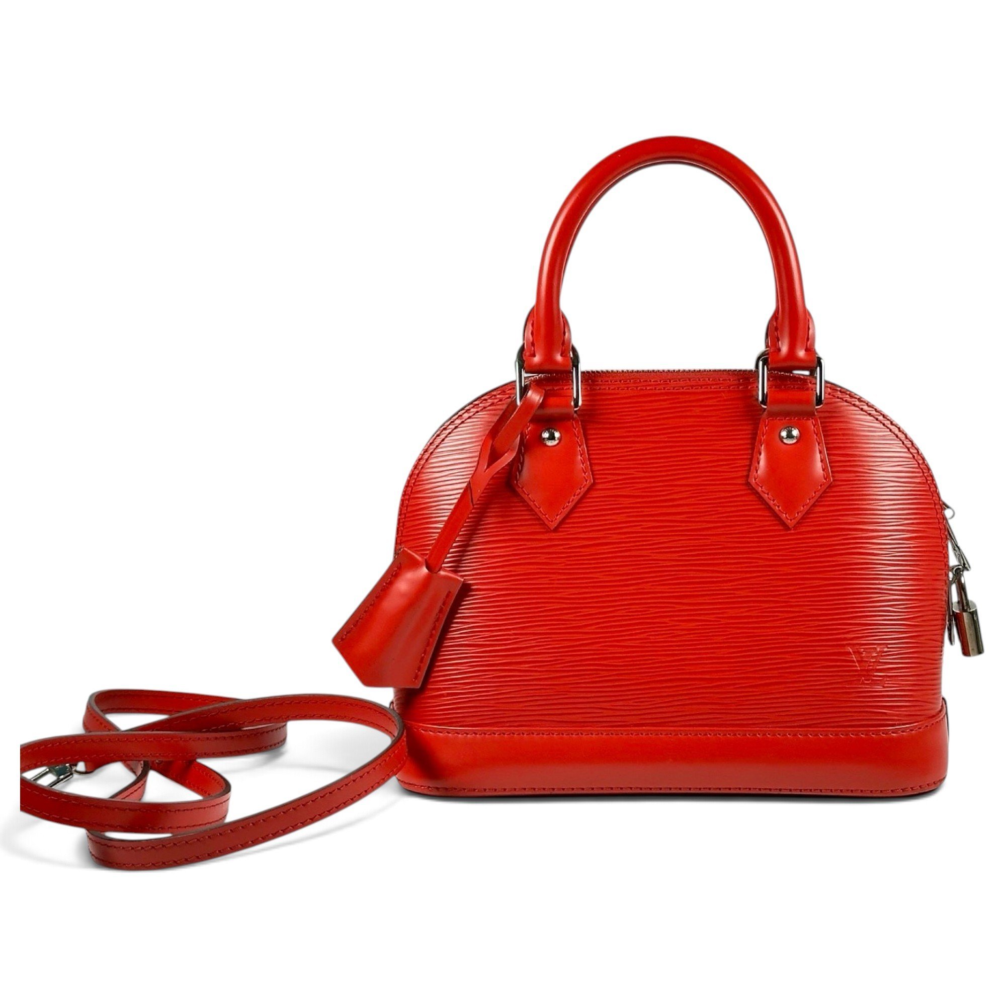 Alma leather handbag