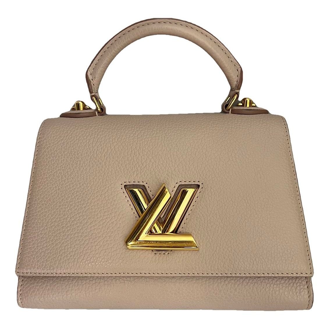 Twist One Handle leather handbag