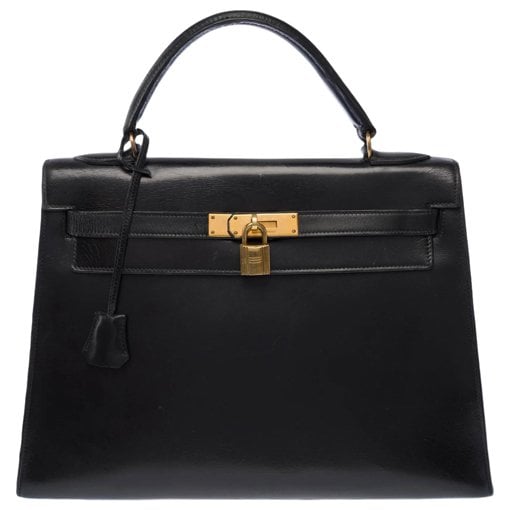 Kelly 32 leather handbag