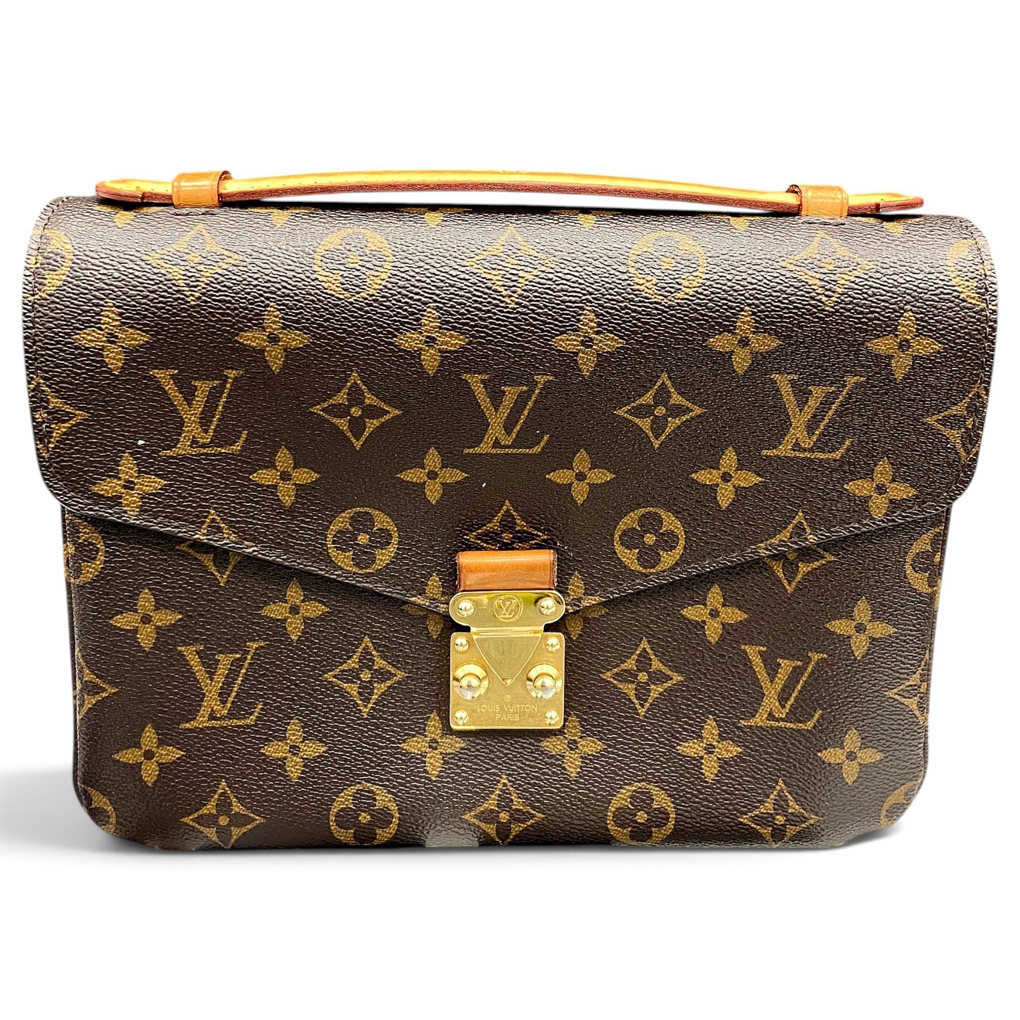 Metis leather handbag
