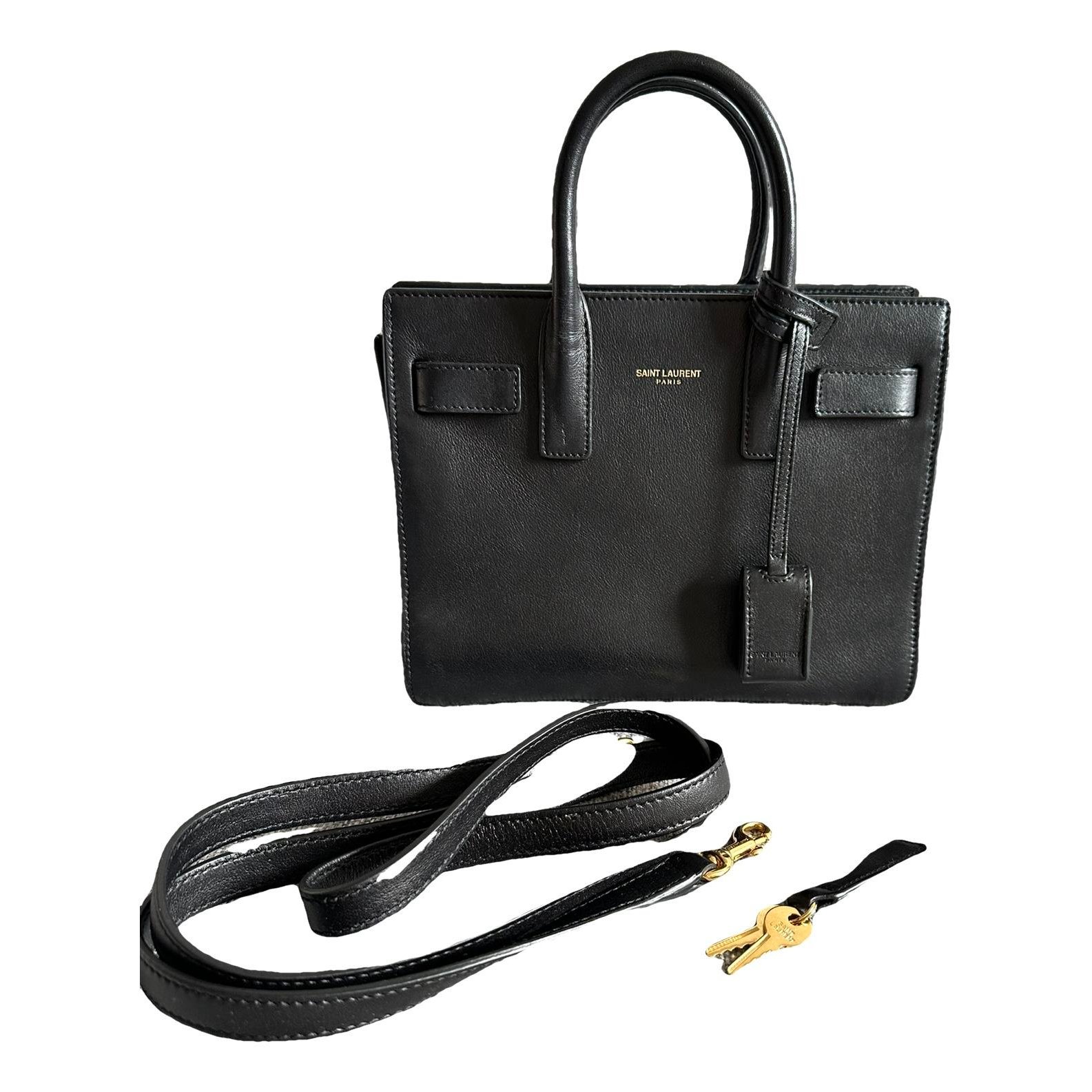 Sac de Jour leather tote