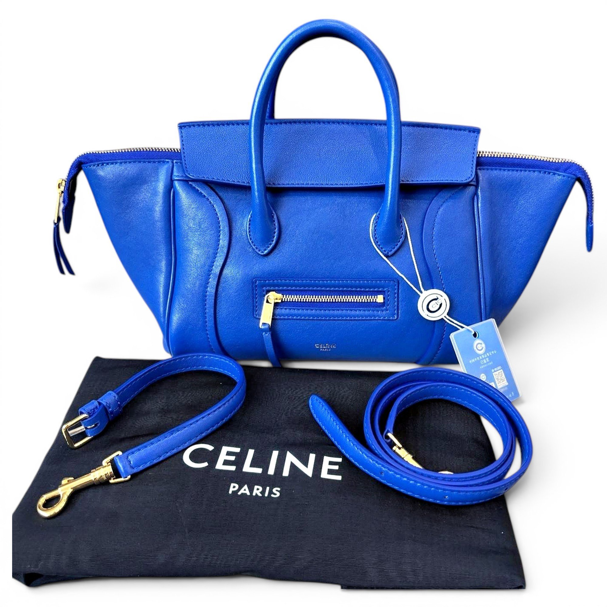 Leather handbag