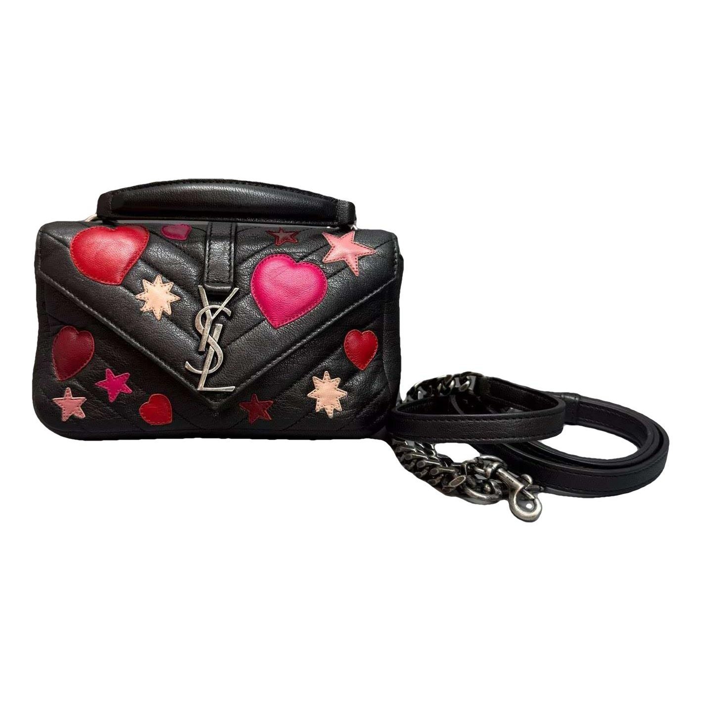 Collége monogramme leather handbag
