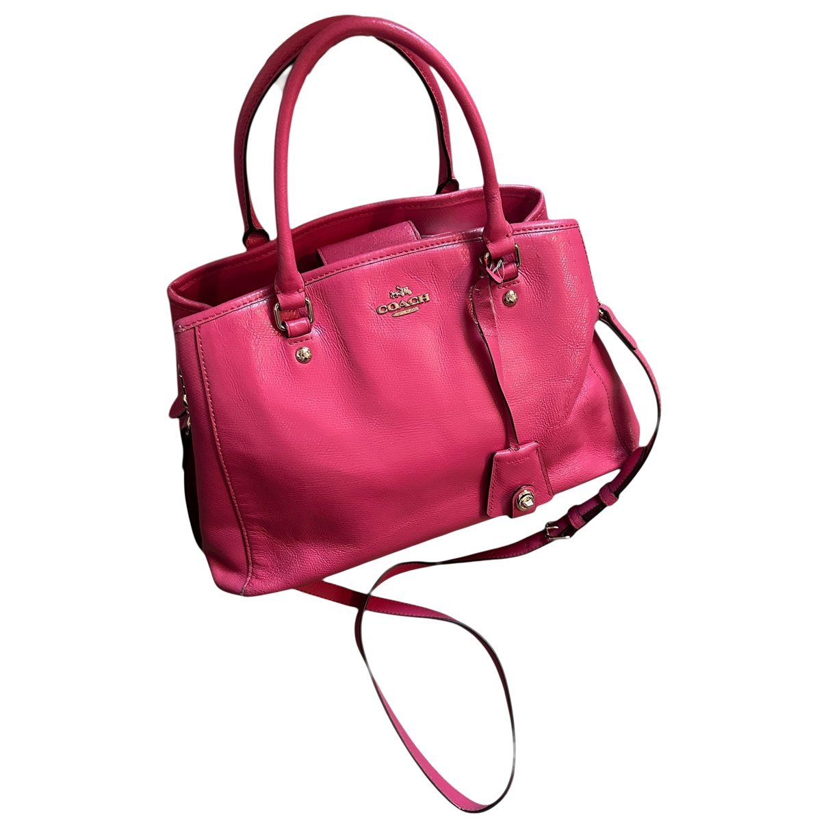 Leather handbag