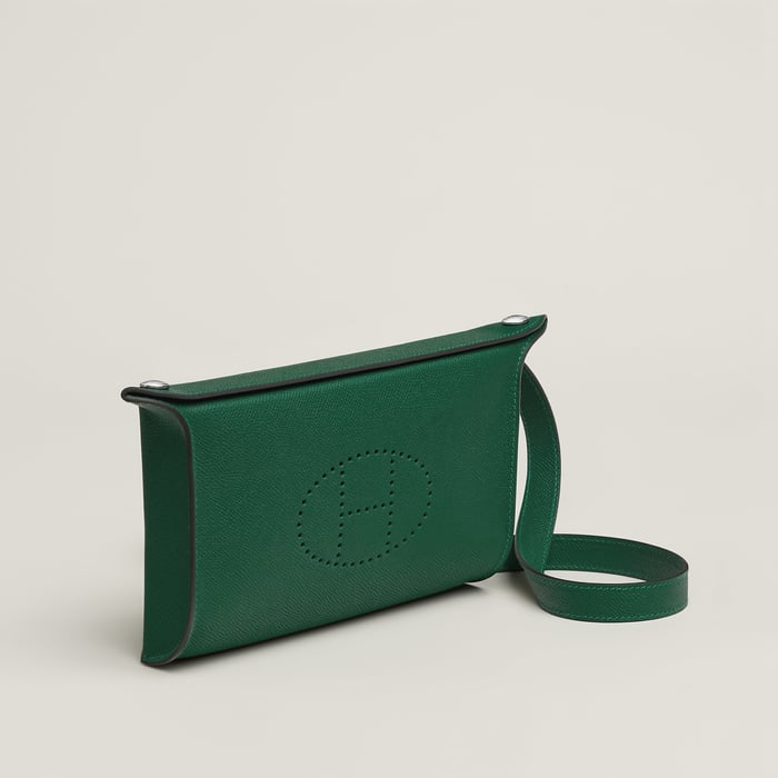Vert Moyen Hermès Videpoches Bag