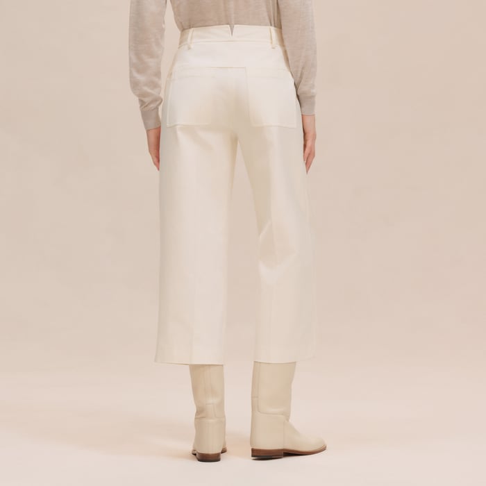 Blanc Naturel Cropped Pants