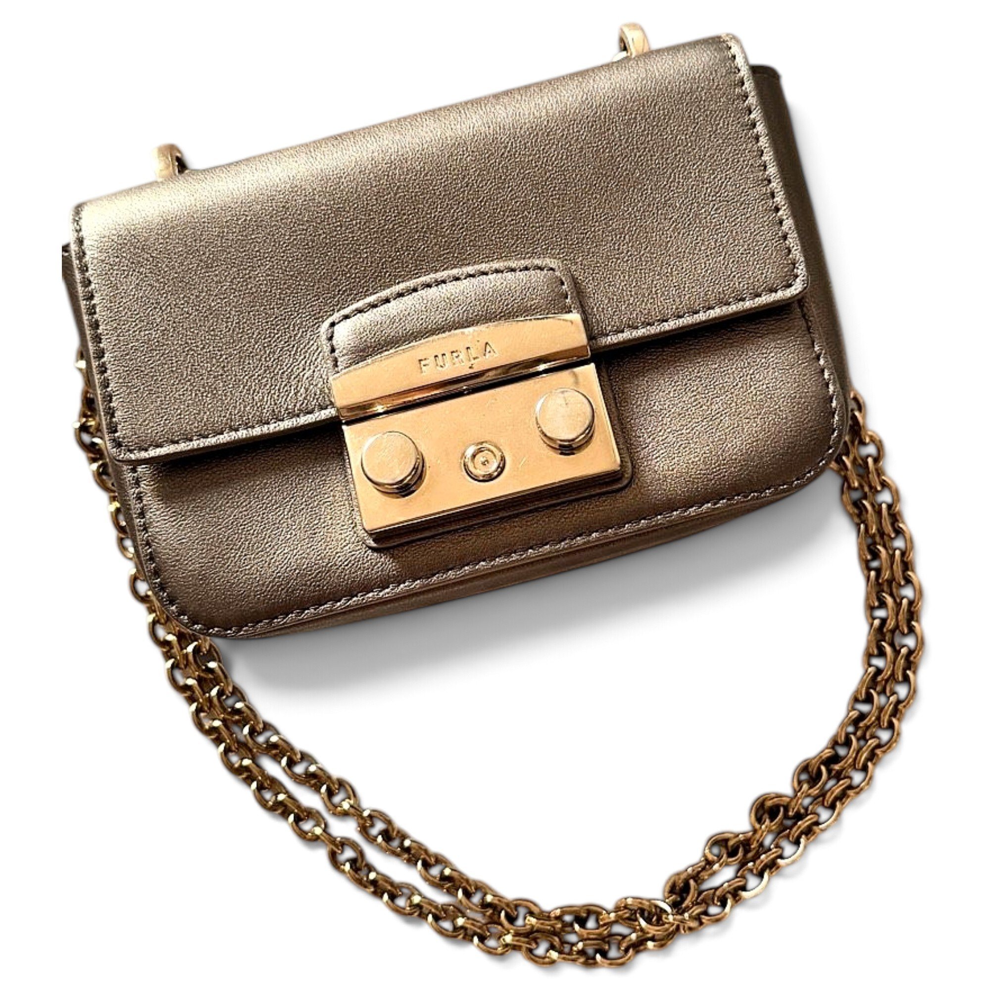 Furla Metropolis leather crossbody bag