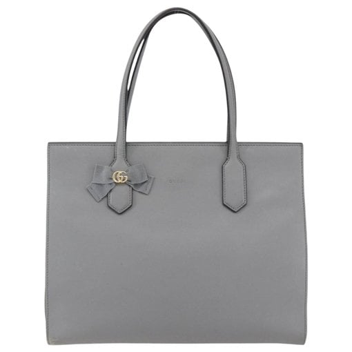 Leather tote
