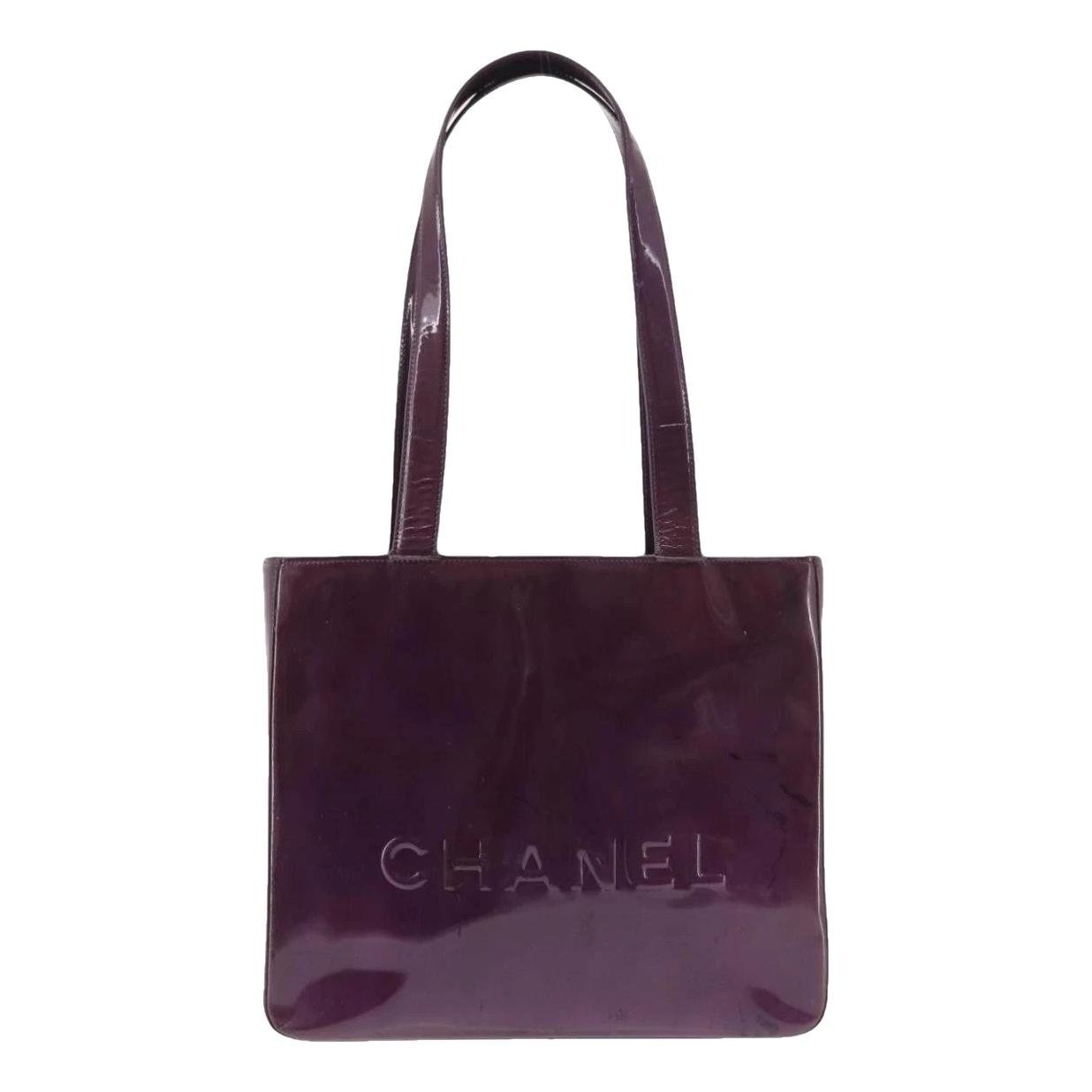 Leather tote