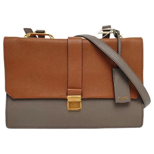 Leather handbag