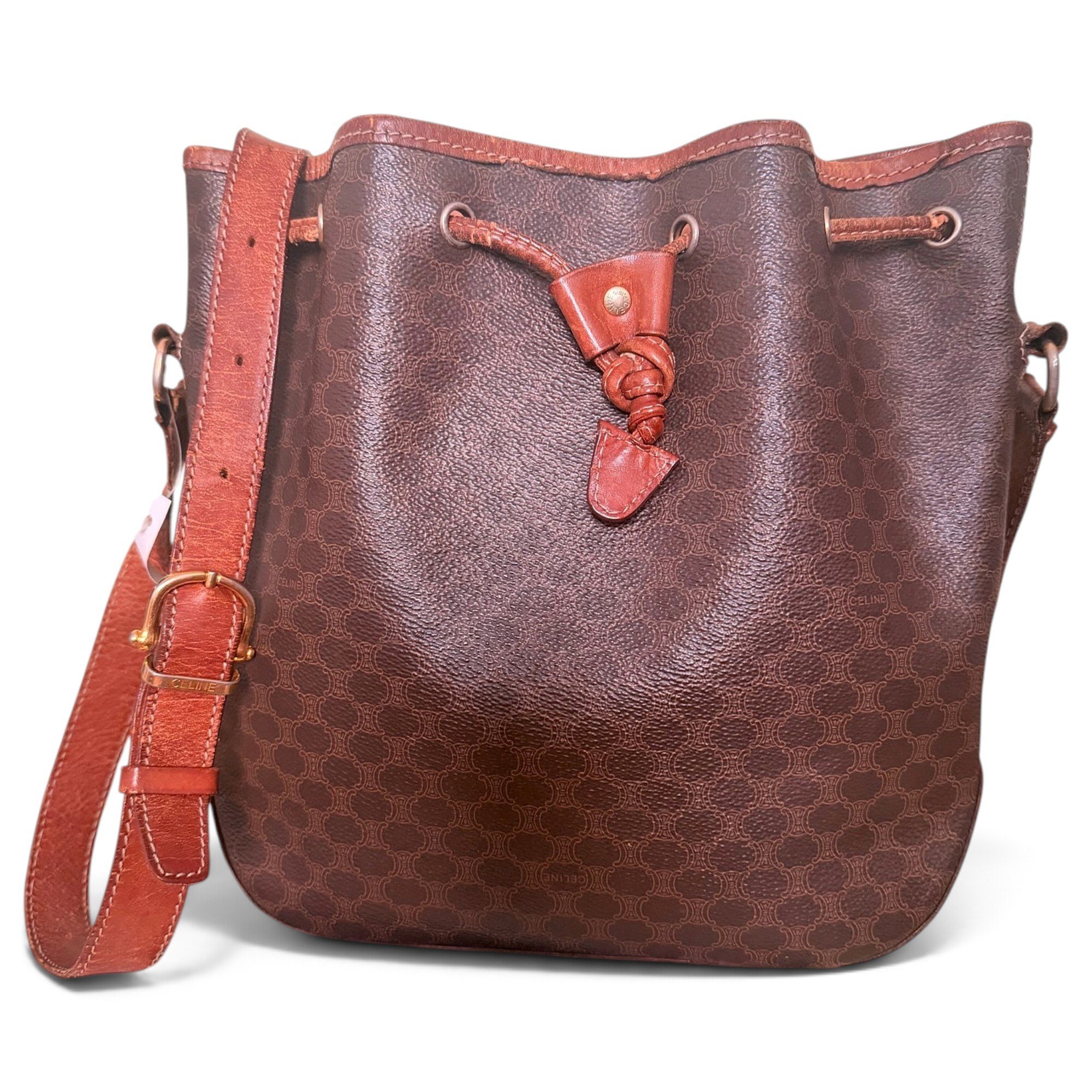 SAC SEAU leather handbag