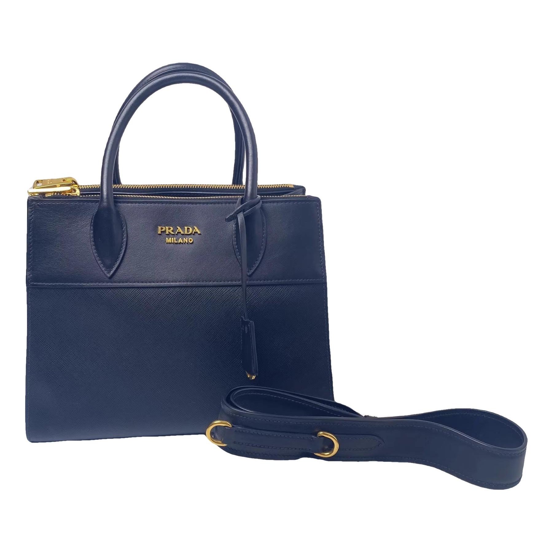 Leather handbag