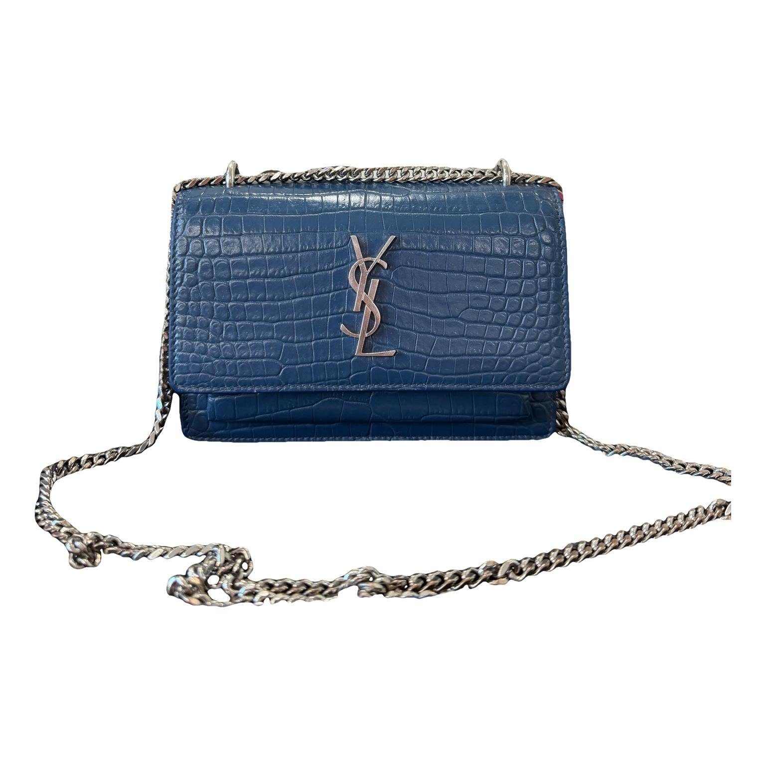 Sunset leather handbag