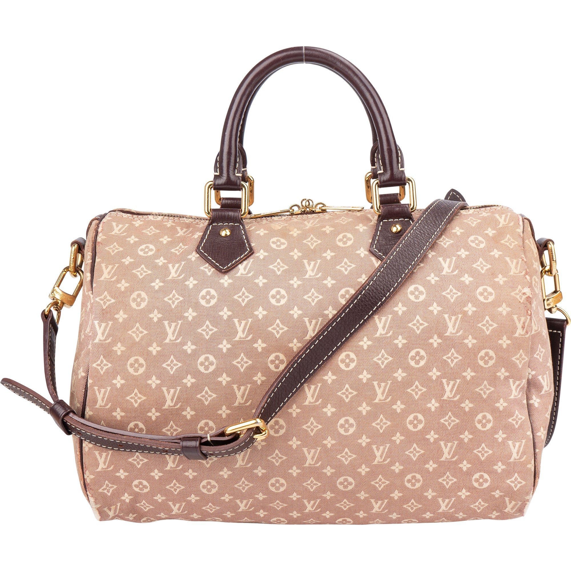 Speedy leather handbag