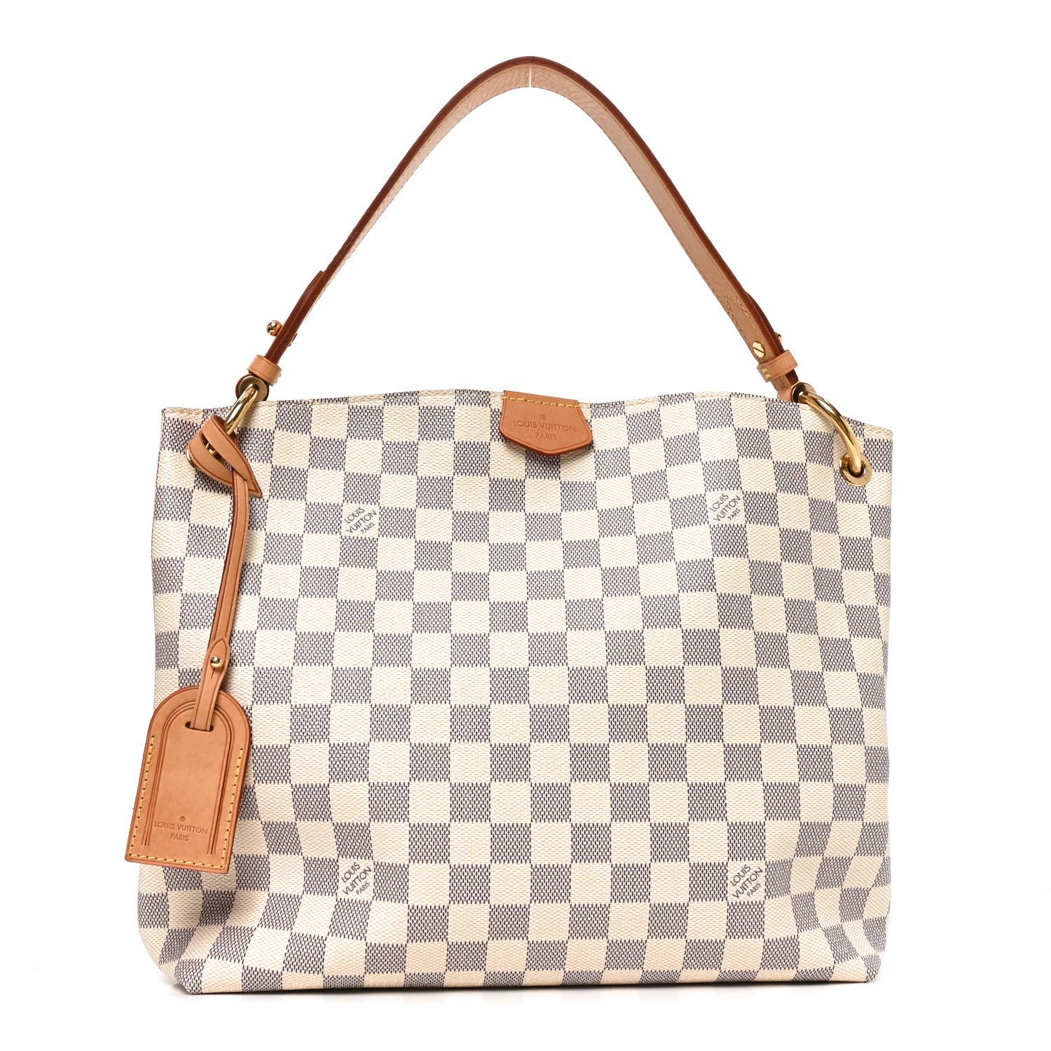 Louis Vuitton Damier Azur Graceful PM Rose Ballerine