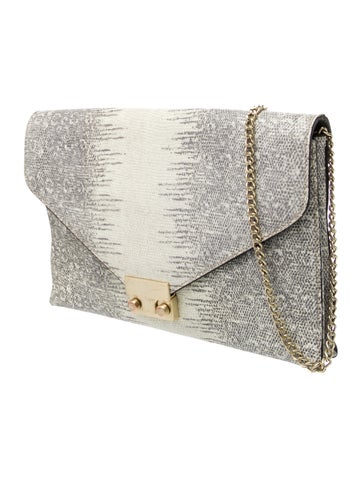 Loeffler Randall Embossed Leather Crossbody Bag