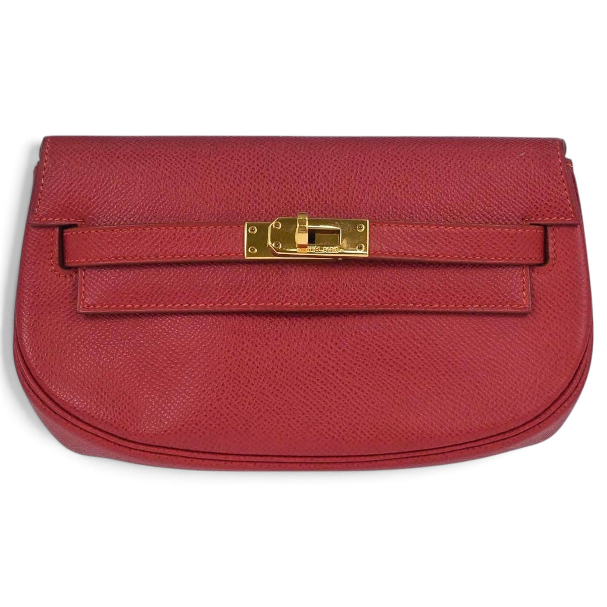 Kelly Clutch leather clutch bag