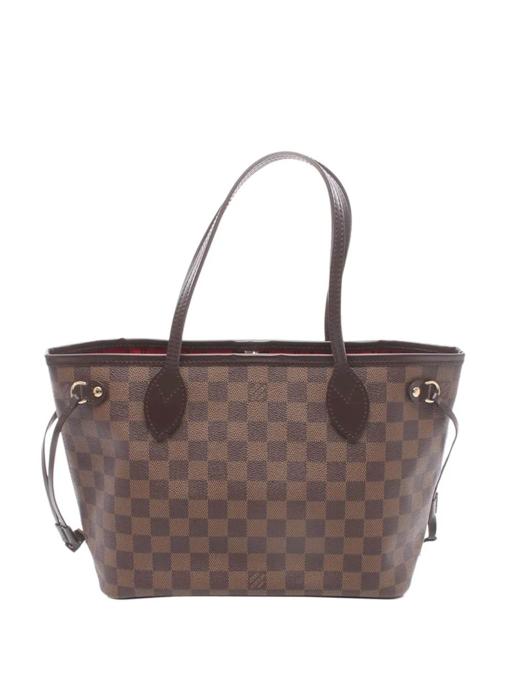 2001 Damier Ebene Neverfull PM tote bag