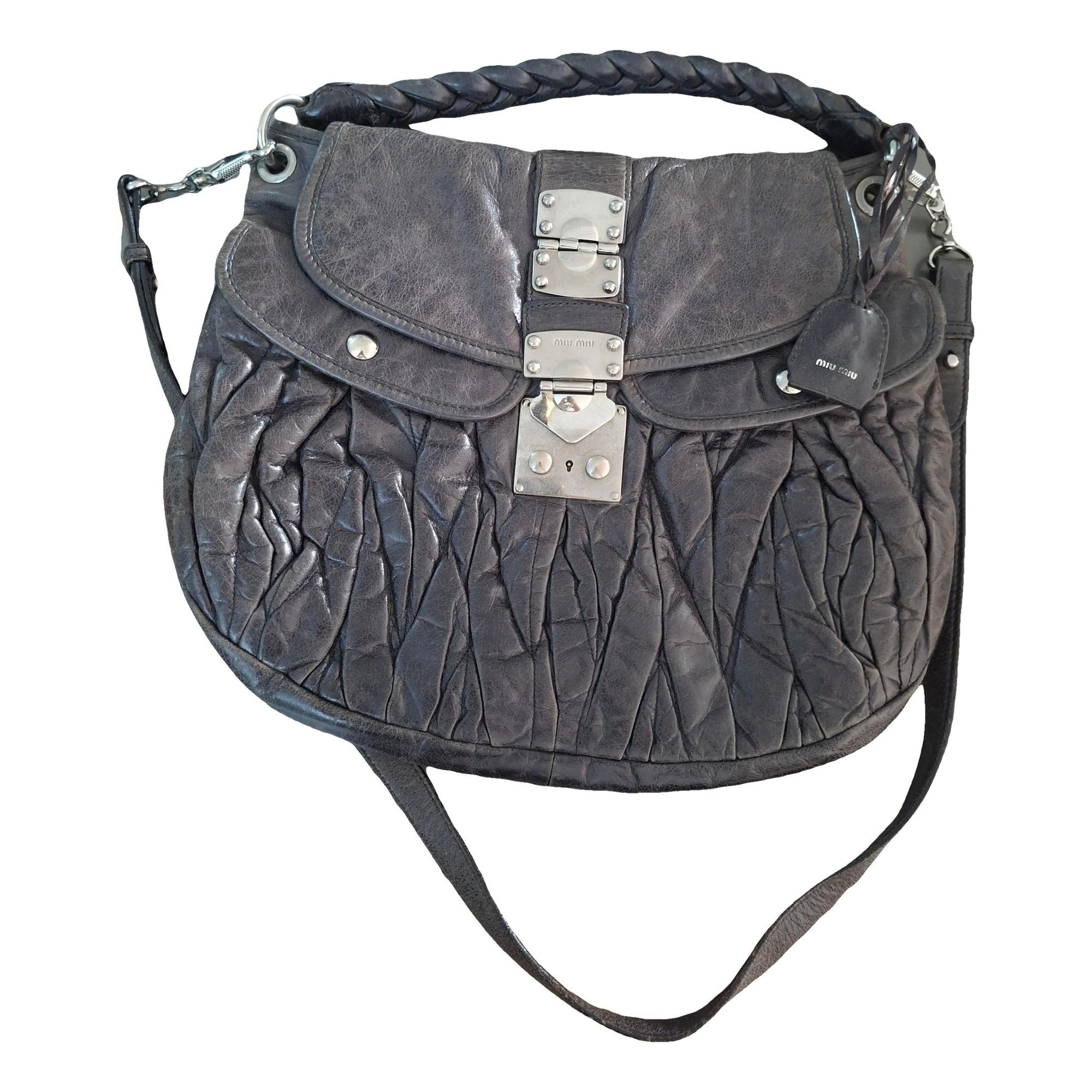 Miu Miu Coffer leather crossbody bag